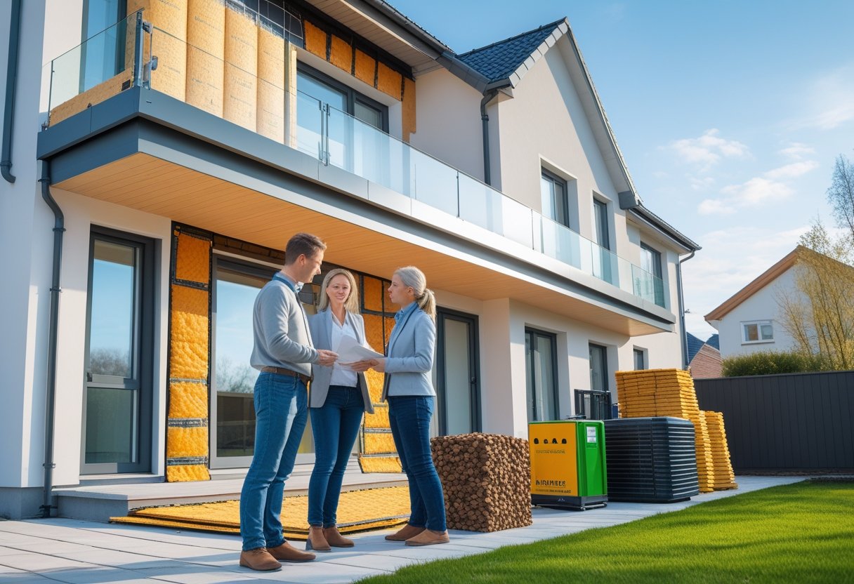 Energibesparende løsninger til facaderenovering og brændstof til private boligformer